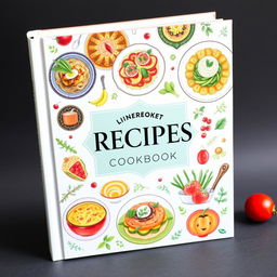 A beautifully illustrated cookbook featuring various recipes