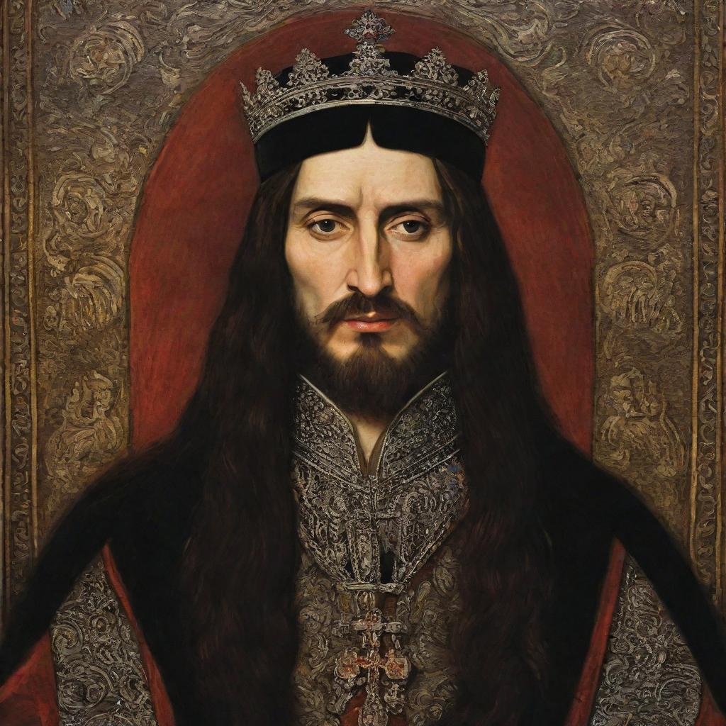 Portray 20 different perspectives of Vlad III, the Wallachian prince, displaying various aspects of his life and his notable historical moments.