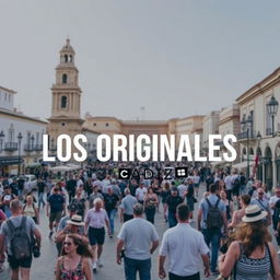 Create an image with the text 'LOS ORIGINALES' prominently displayed