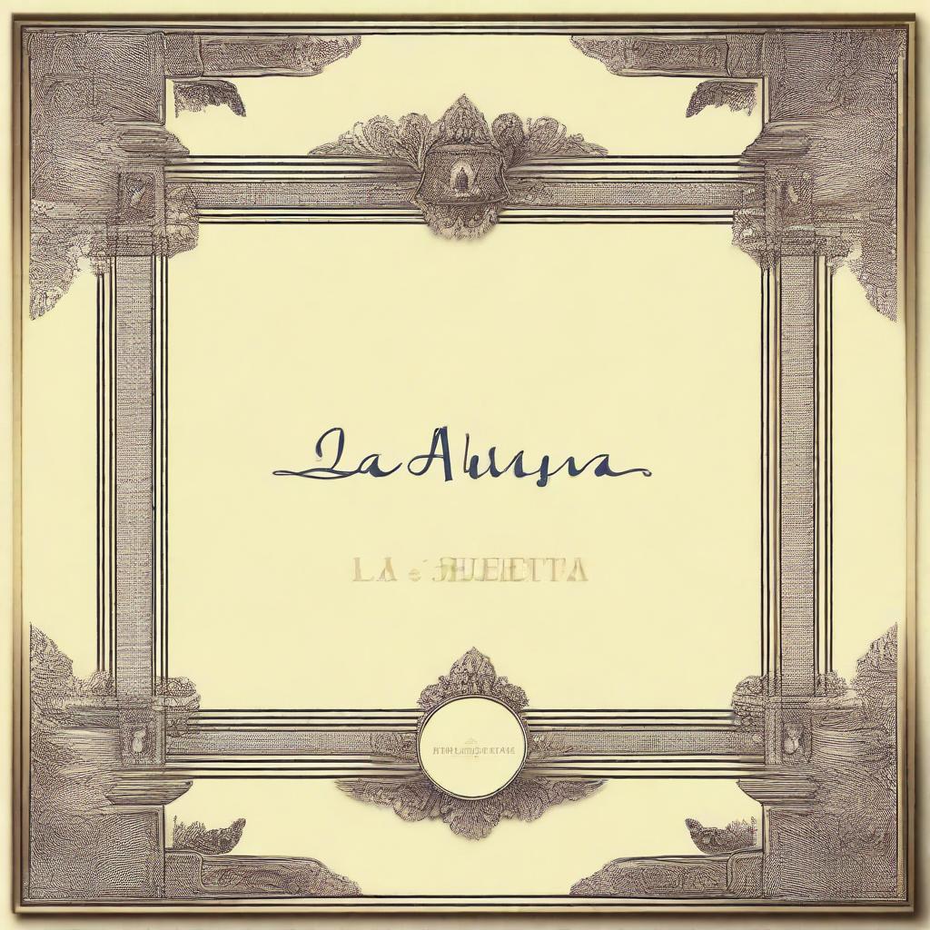 A sophisticated image featuring the text 'LA CHUSMA SELECTA' written in an elegant, vintage font