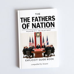 Create a book cover for 'THE FATHERS OF NATION EXPLICIT GUIDE BOOK'