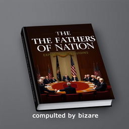 Create a book cover for 'THE FATHERS OF NATION EXPLICIT GUIDE BOOK'