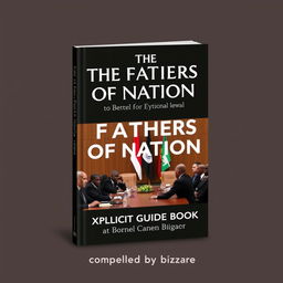 Create a book cover for 'THE FATHERS OF NATION EXPLICIT GUIDE BOOK'