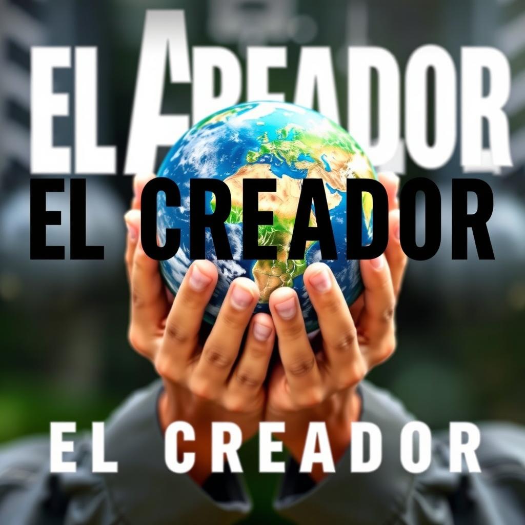 The text 'EL CREADOR' with a globe being held by hands