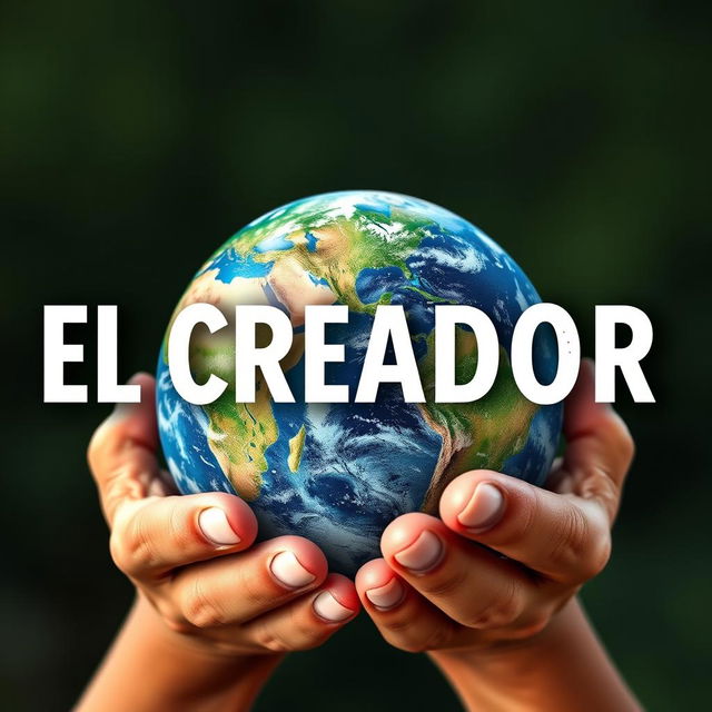 The text 'EL CREADOR' with a globe being held by hands