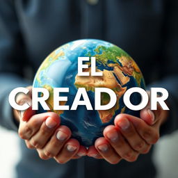 The text 'EL CREADOR' with a globe being held by hands