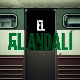 Create an image featuring the text 'EL ANDALÚ' in green and white colors