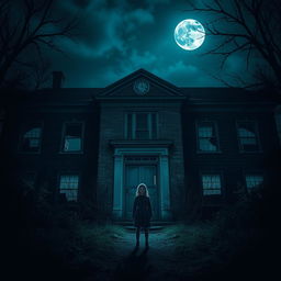 A haunted school with a dark and spooky atmosphere