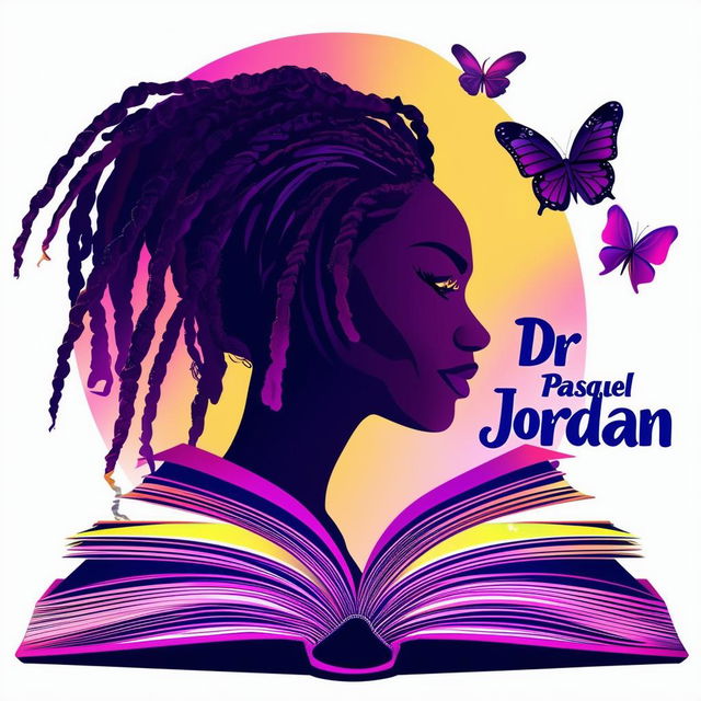 A vibrant logo for a book by Dr