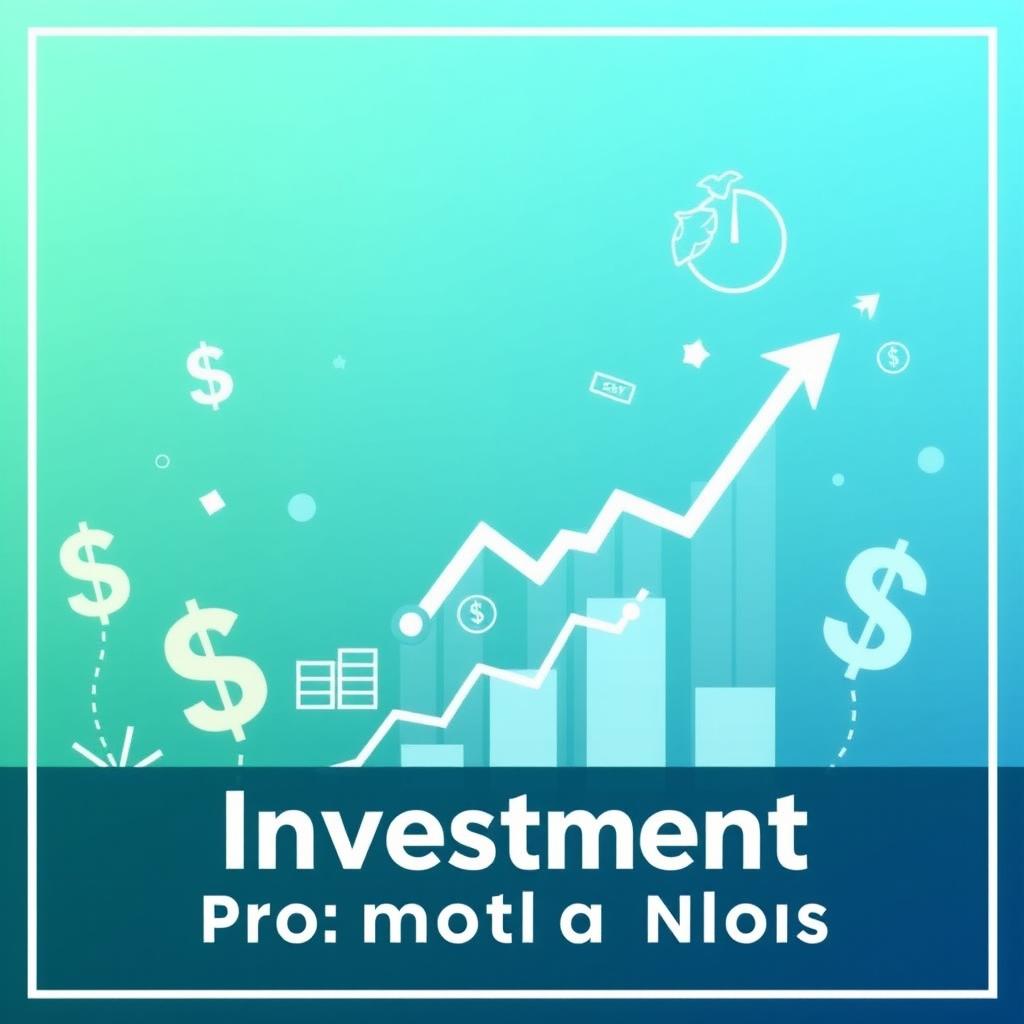 A professional and eye-catching article cover for investment promotion