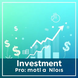 A professional and eye-catching article cover for investment promotion