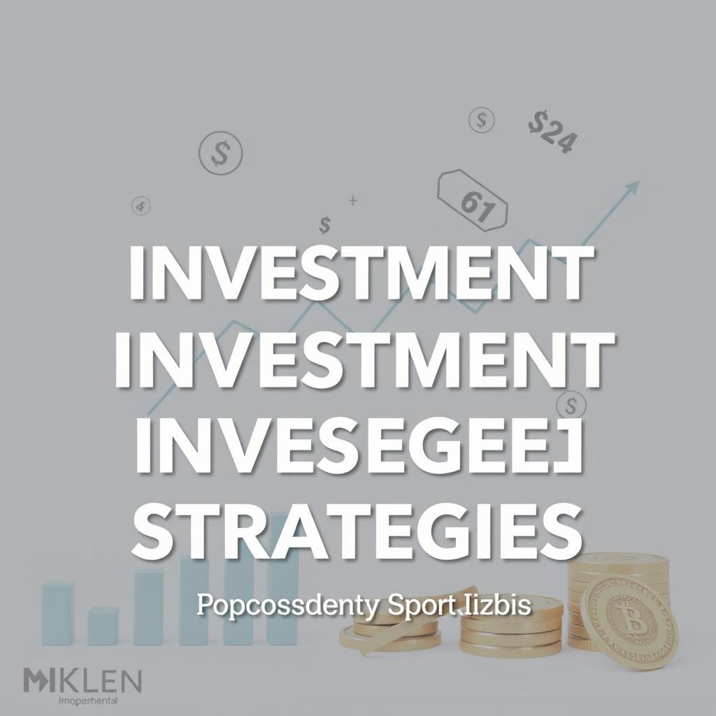 A professional and modern cover image for an article on investment strategies