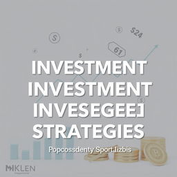 A professional and modern cover image for an article on investment strategies