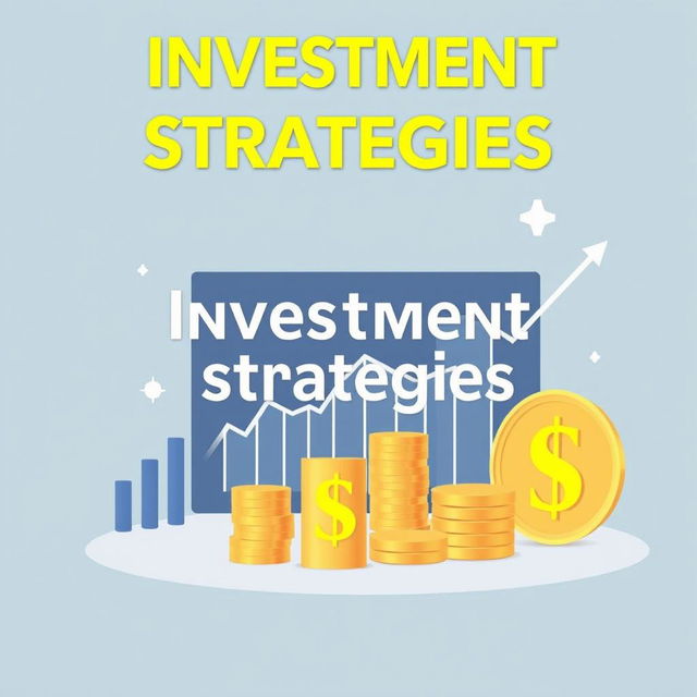 A professional and modern cover image for an article on investment strategies