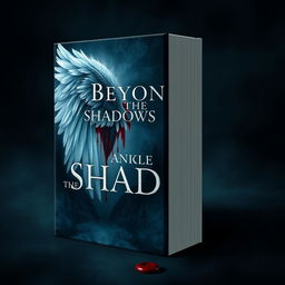 Create a dark fantasy book cover titled 'Beyond the Shadows