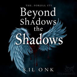 Create a dark fantasy book cover titled 'Beyond the Shadows