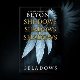 Create a dark fantasy book cover titled 'Beyond the Shadows