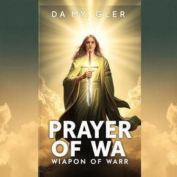 A book cover featuring the theme of prayer as a weapon of war