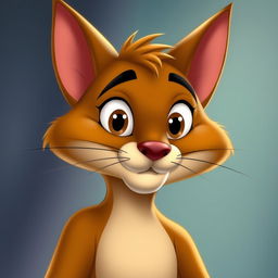 Create an image of 'El Gato Coby' in the style of Disney