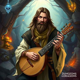 Create an image of Cappell Roan depicted as a Dungeons & Dragons bard