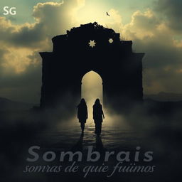 An evocative image representing 'Sombras de lo que fuimos,' capturing the essence of nostalgia and memories of the past