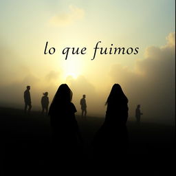 An evocative image representing 'Sombras de lo que fuimos,' capturing the essence of nostalgia and memories of the past