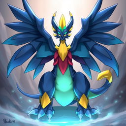 Create an image of Koraidon, a legendary Pokémon from the Pokémon universe