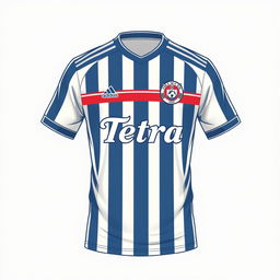 A high-quality image of a futsal jersey with the name 'Tetra' on it