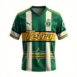 A high-quality image of a futsal jersey with the name 'Tetra' on it