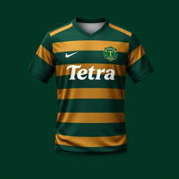 A high-quality image of a futsal jersey with the name 'Tetra' on it