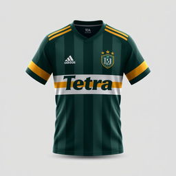 A high-quality image of a futsal jersey with the name 'Tetra' on it