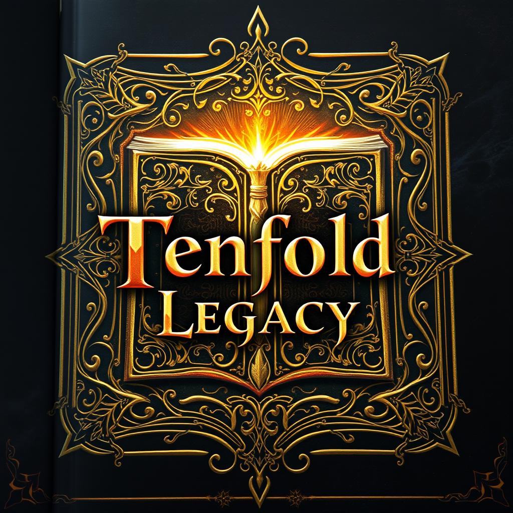 A book cover titled 'Tenfold Legacy'
