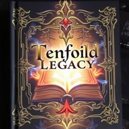 A book cover titled 'Tenfold Legacy'