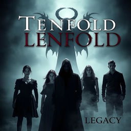 A book cover titled 'Tenfold Legacy'