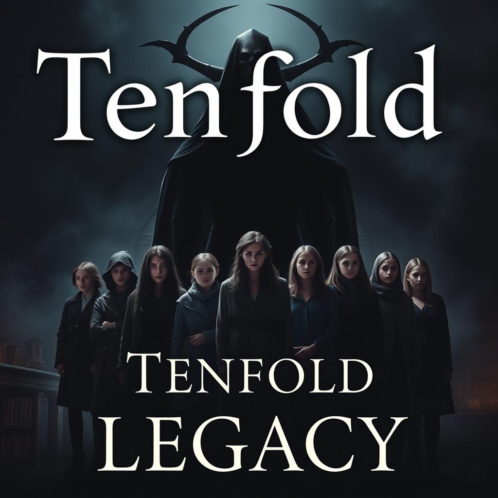 A book cover titled 'Tenfold Legacy'