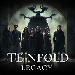 A book cover titled 'Tenfold Legacy'