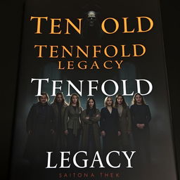 A book cover titled 'Tenfold Legacy'