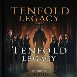 A book cover titled 'Tenfold Legacy'