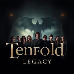 A book cover titled 'Tenfold Legacy'