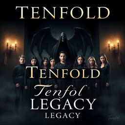 A book cover titled 'Tenfold Legacy'