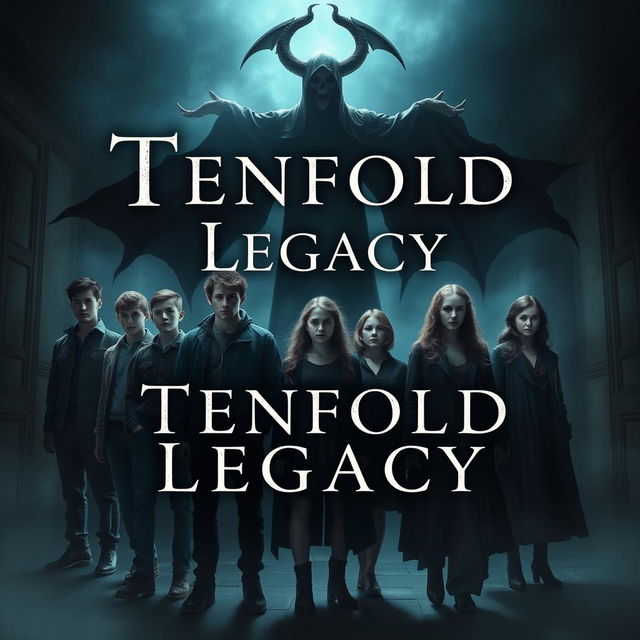 A book cover titled 'Tenfold Legacy'