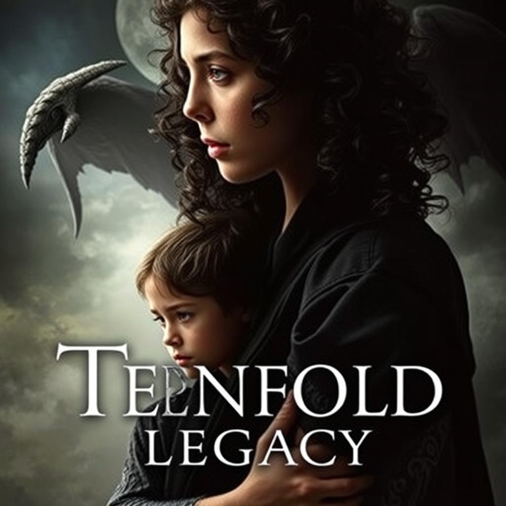 A book cover titled 'Tenfold Legacy'