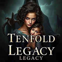 A book cover titled 'Tenfold Legacy'