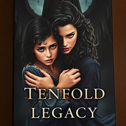 A book cover titled 'Tenfold Legacy'