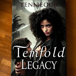 A book cover titled 'Tenfold Legacy'