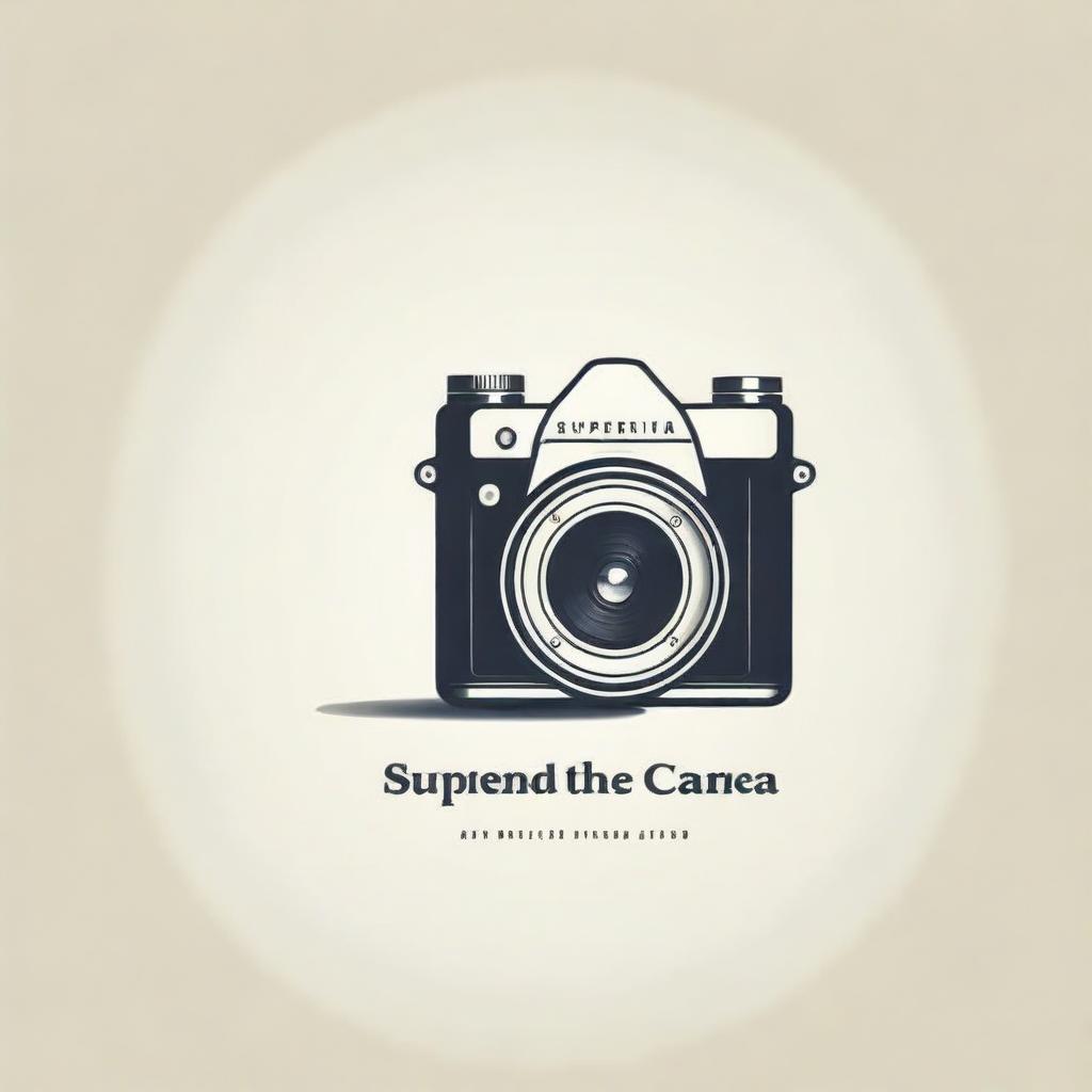 Artistic title design of 'Behind the Camera' showcasing a vintage camera in the background with the title superimposed in an elegant font.