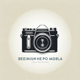 Artistic title design of 'Behind the Camera' showcasing a vintage camera in the background with the title superimposed in an elegant font.