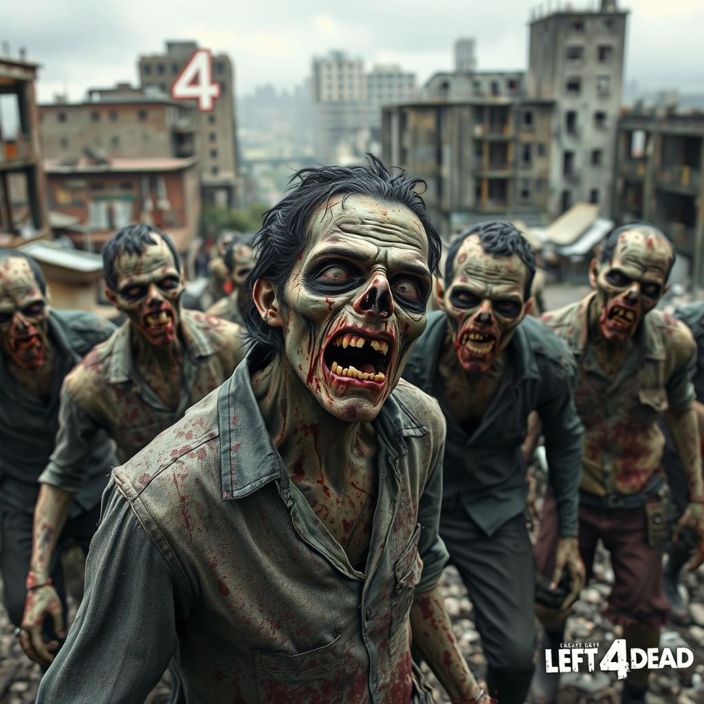 left 4 dead name of zombies