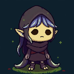 A character of a lost soul in the style of Stardew Valley