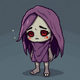 A character of a lost soul in the style of Stardew Valley